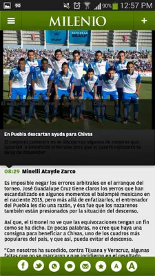 Milenio android App screenshot 1