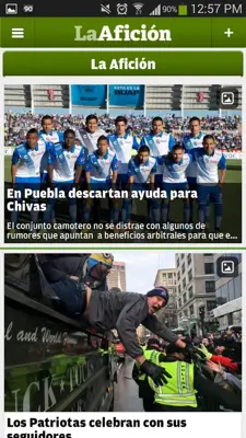 Milenio android App screenshot 2