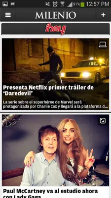 Milenio android App screenshot 4