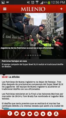 Milenio android App screenshot 5