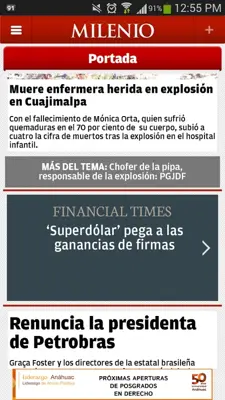 Milenio android App screenshot 7